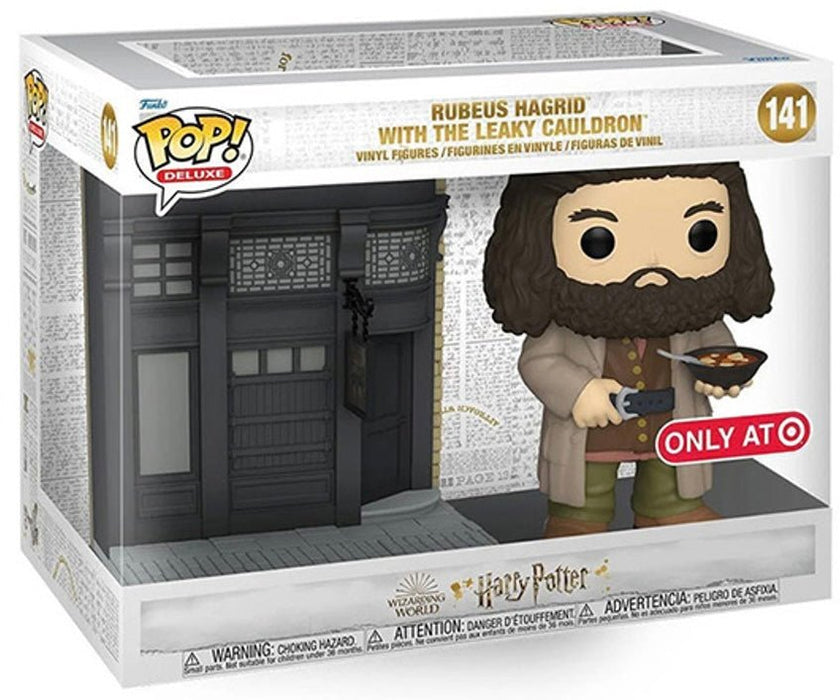 Harry Potter: Rubeus Hagrid With The Leaky Cauldron (Target Exclusive) #141 - With Box - Funko Pop