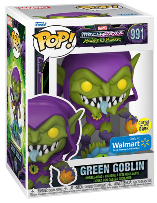 Marvel: Green Goblin #991 (Glows In The Dark) (Walmart Exclusive) - In Box - Funko Pop