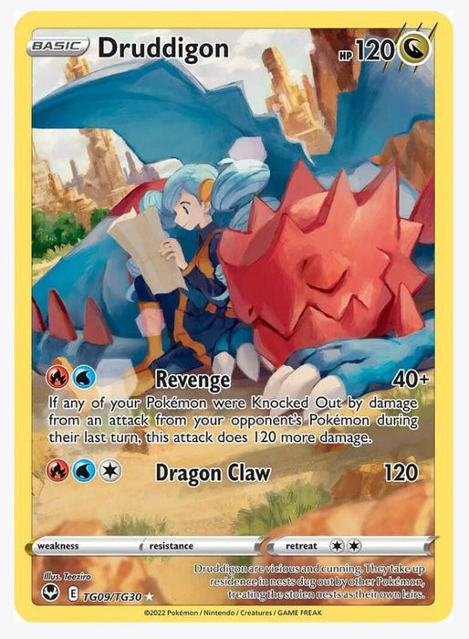 Druddigon TG09/TG30 - SWSH12: Silver Tempest Trainer Gallery