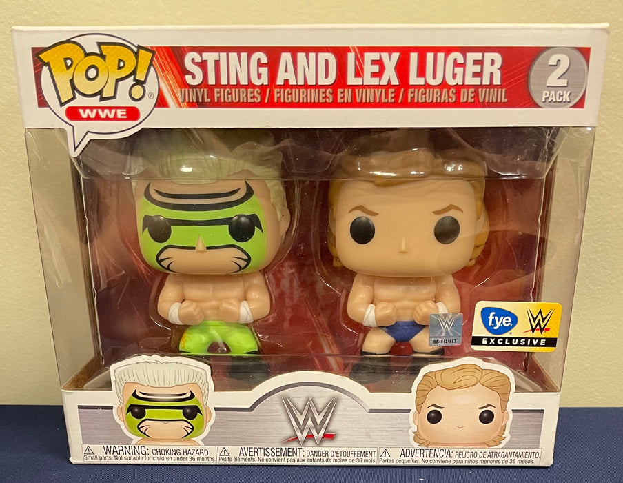 WWE: Sting And Lex Luger (FYE Exclusive) - In Box - Funko Pop