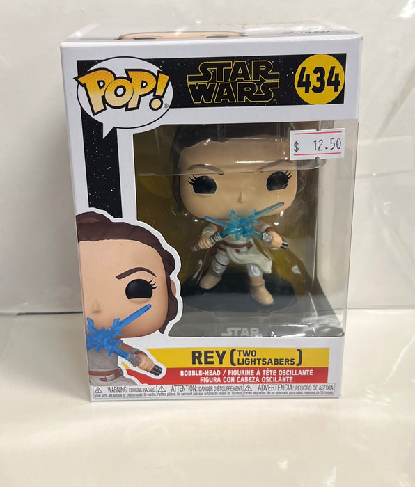 Star Wars: Rey (Two Lightsabers) #434 - In Box - Funko Pop