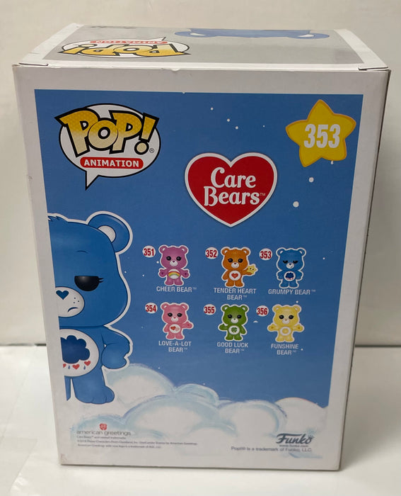 Care Bears: Grumpy Bear #353 (Flocked) (Box Lunch Exclusive) - With Box - Funko Pop