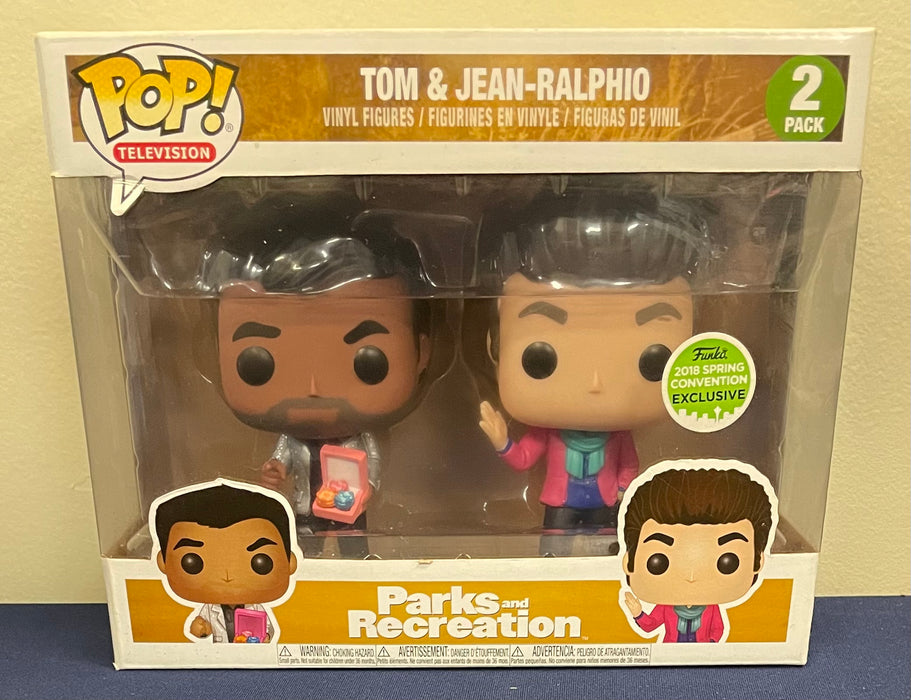 Parks And Recreation: Tom & Jean-Ralphio (2018 Spring Convention Exclusive) - With Box - Funko Pop