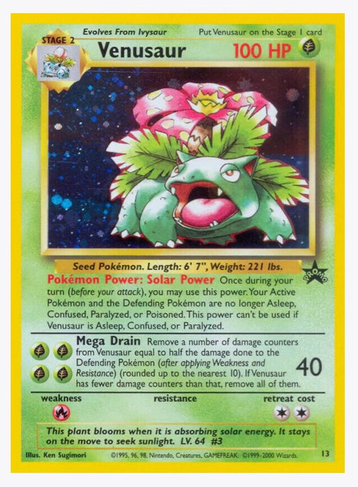 Venusaur 13 - WoTC Promo (PR) - Lightly Played