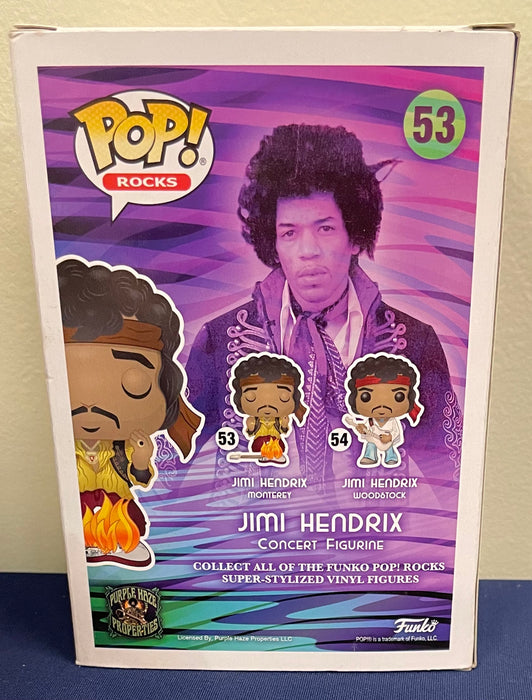 Purple Haze Properties: Jimi Hendrix #53 (FYE Exclusive) - With Box - Funko Pop