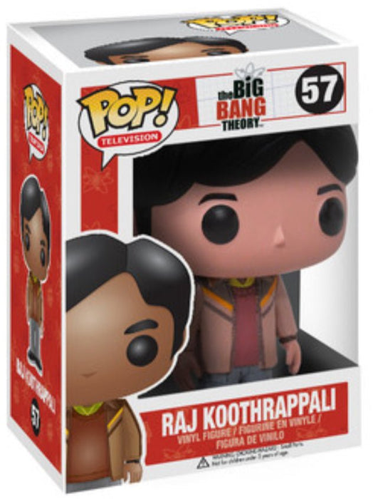 The Big Bang Theory: Raj Koothrappali #57 - In Box - Funko Pop