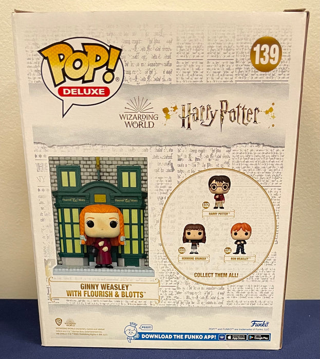 Harry Potter: Ginny Weasley With Flourish & Blotts #139 (Special Edition) - With Box - Funko Pop