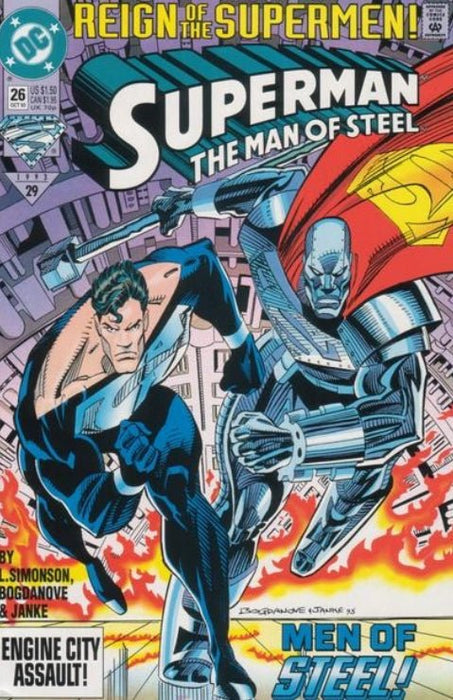 Superman: The Man of Steel #26 Direct Edition (1993)