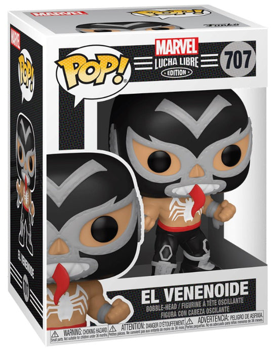 Marvel Lucha Libre: El Venenoide #707 - With Box - Funko Pop