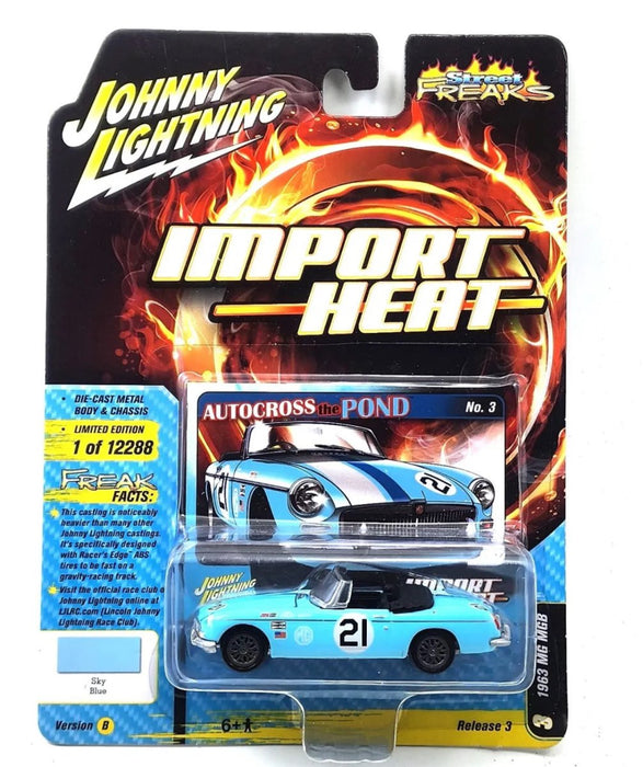 Johnny Lightning: Import Heat 1963 MG MGB - New - Toys And Collectibles