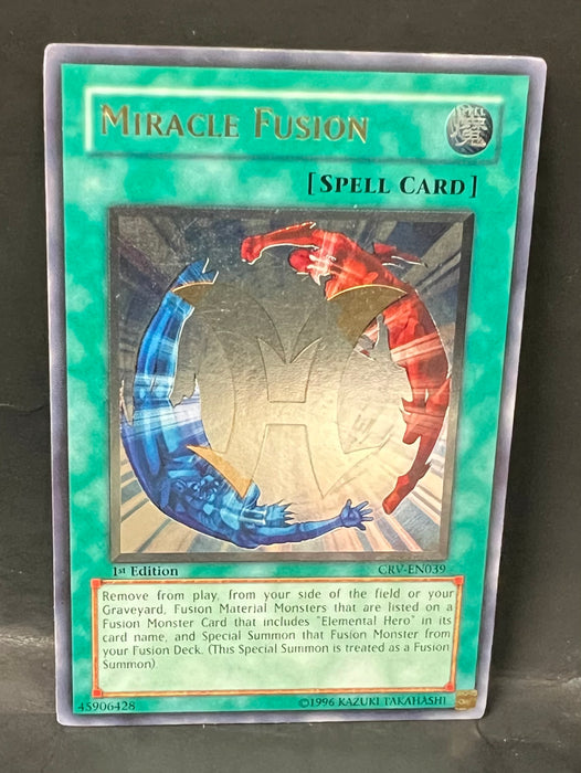 Miracle Fusion (UTR) CRV-EN039 1ST Edition - Cybernetic Revolution (CRV) - Near Mint