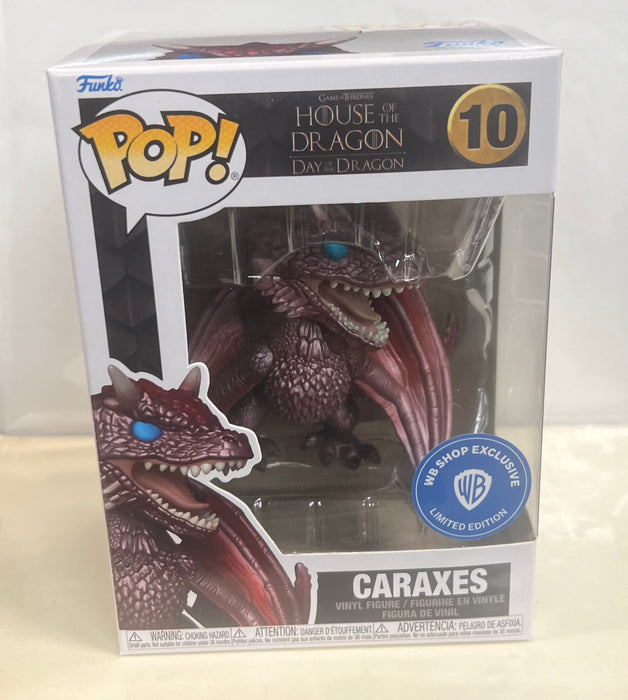 House Of The Dragon: Caraxes #10 (WB Shop Exclusive) - With Box - Funko Pop