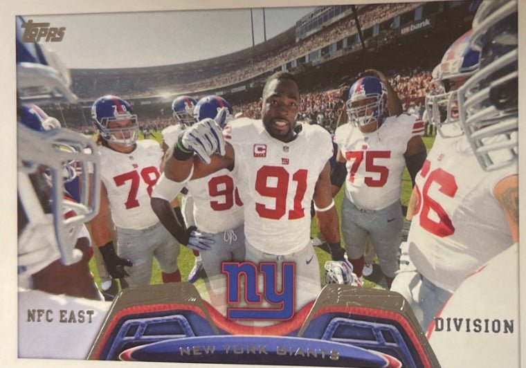 2013 Topps #333 New York Giants