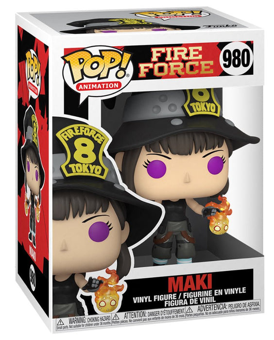 Fire Force: Maki #980 - In Box - Funko Pop