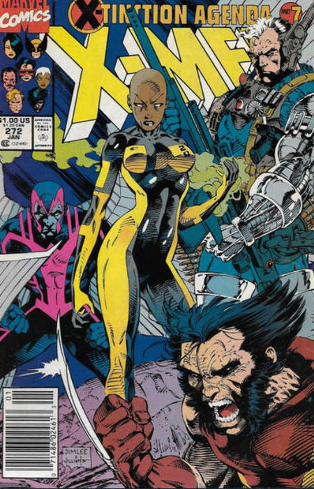 The Uncanny X-Men #272 Newsstand Edition (1991)