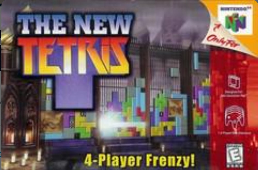 The New Tetris - Cart Only - Nintendo 64