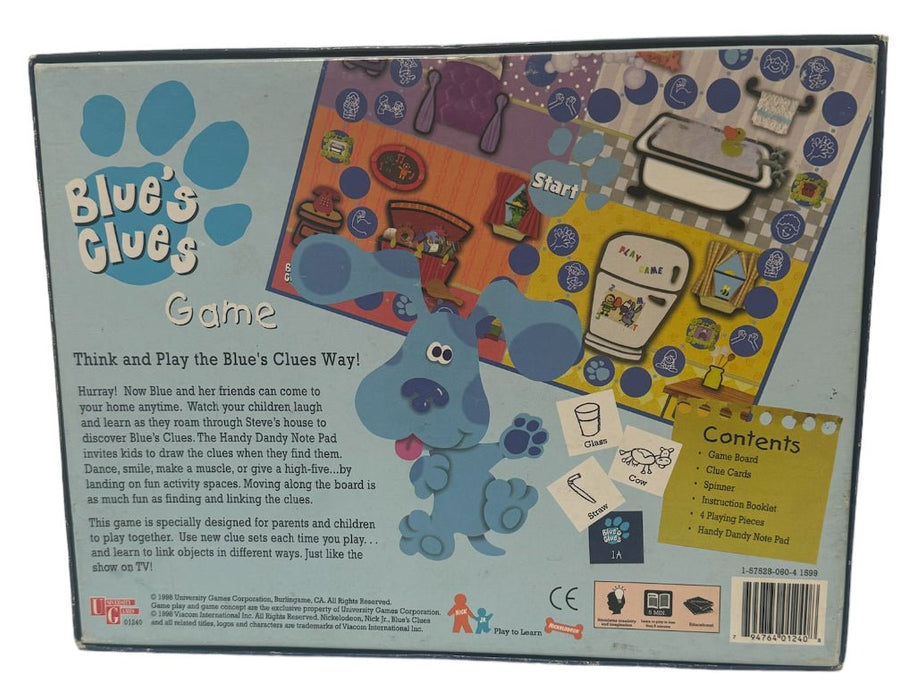 Blue’s Clues Game - Pre Owned - Board Games