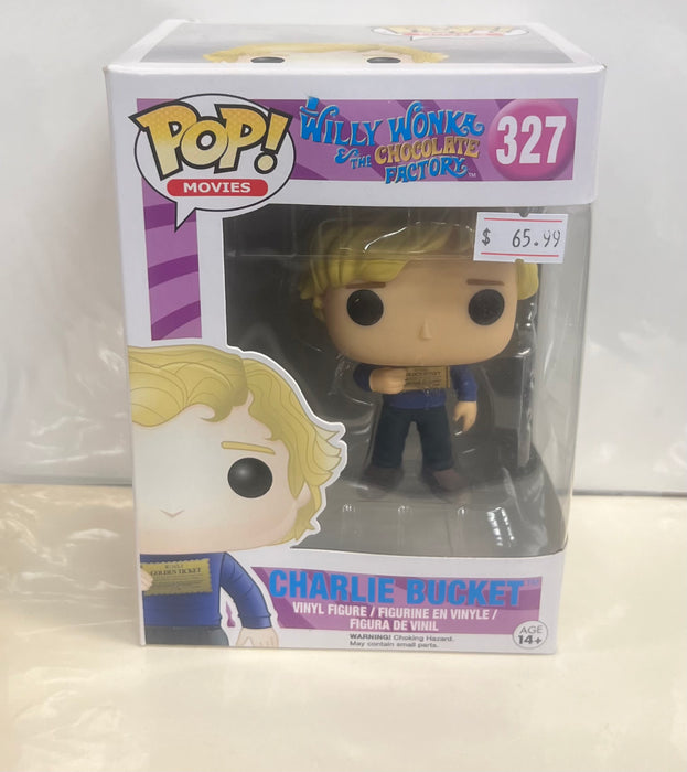 Willy Wonka & The Chocolate Factory: Charlie Bucket #327 - With Box - Funko Pop