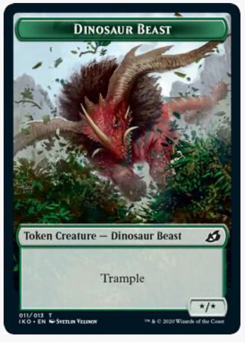 Dinosaur Beast Token - Ikoria: Lair of Behemoths (IKO)