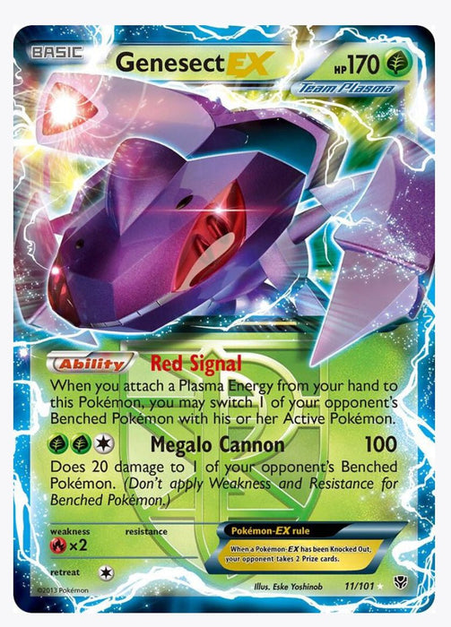 Genesect EX (Team Plasma) - Plasma Blast (PLB)