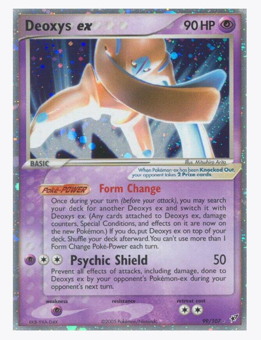 Deoxys ex 99/107 (Defense Forme) - Deoxys (DX) - Lightly Played