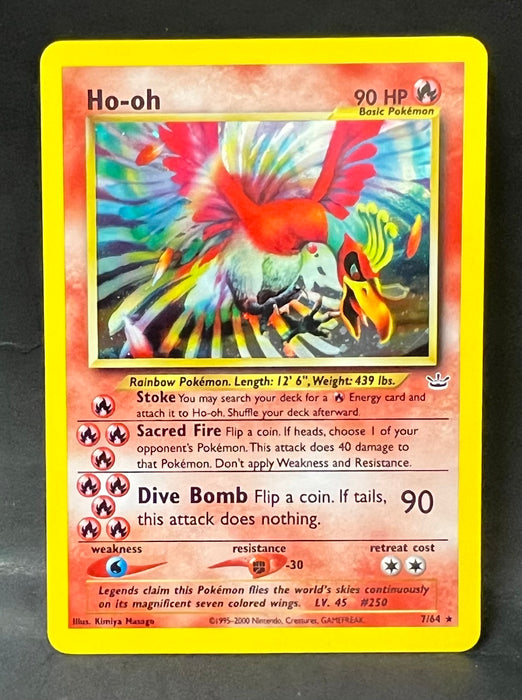 Ho-oh 7/64 - Neo Revelation (N3) - Near Mint