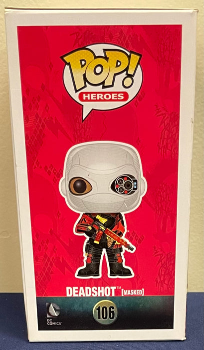 Suicide Squad: Deadshot (Masked) #106 - With Box - Funko Pop