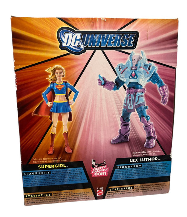 DC Universe Supergirl Vs. Lex Luthor Kryptonite Chaos - New - Toys And Collectibles