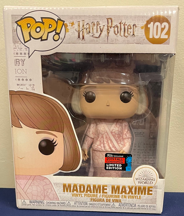 Harry Potter: Madame Maxime #102 (6 Inch) (2019 Fall Convention Exclusive) - With Box - Funko Pop