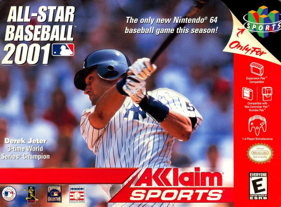 All Star Baseball 2001 - Cart Only - Nintendo 64