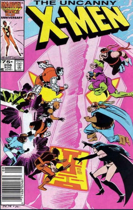 The Uncanny X-Men #208 Newsstand Edition (1986)