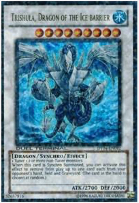 Trishula, Dragon of the Ice Barrier - Duel Terminal 4 (DT04) - Near Mint