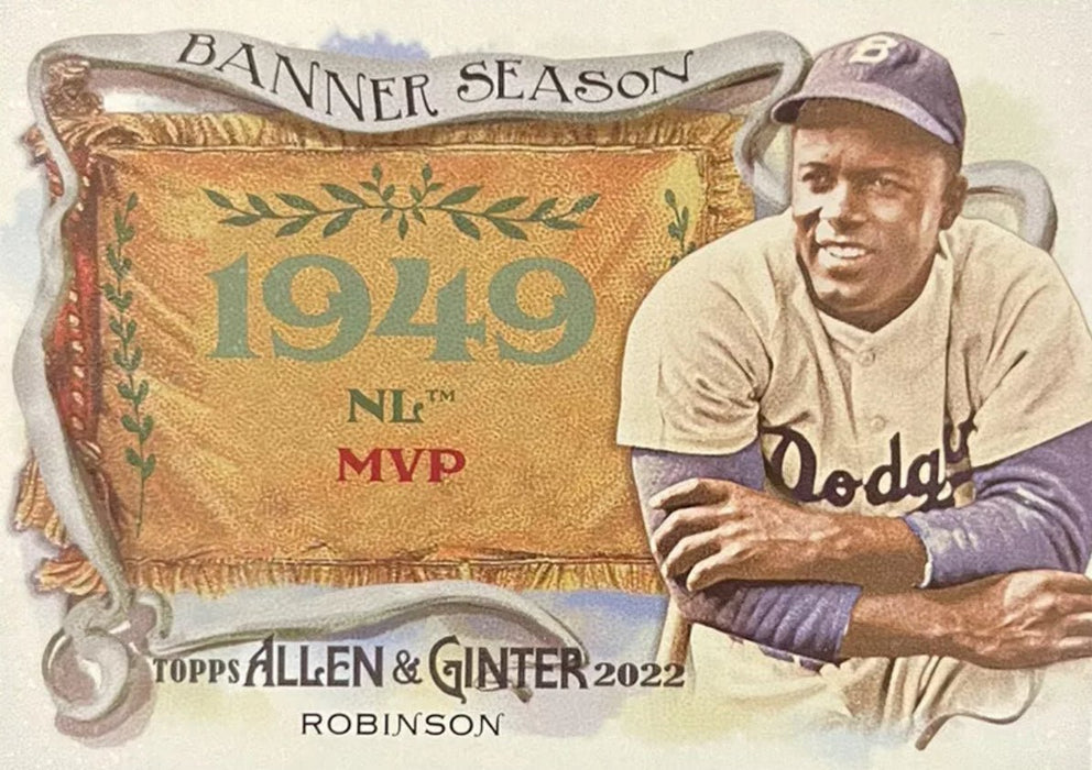 2022 Topps Allen & Ginter Jackie Robinson #BS-9