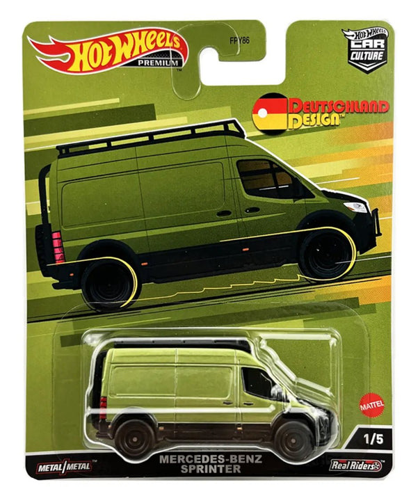 Hot Wheels: Deutschland Design - Mercedes-Benz Sprinter - New - Toys And Collectibles