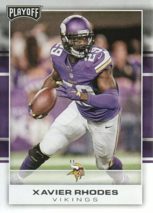 2017 Panini Playoff Base #53 Xavier Rhodes