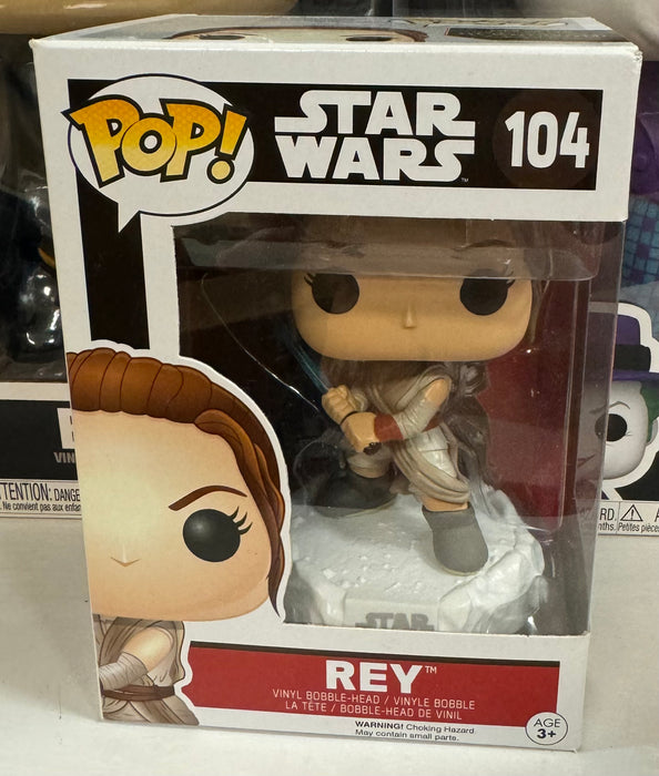 Star Wars: Rey #104 - In Box - Funko Pop