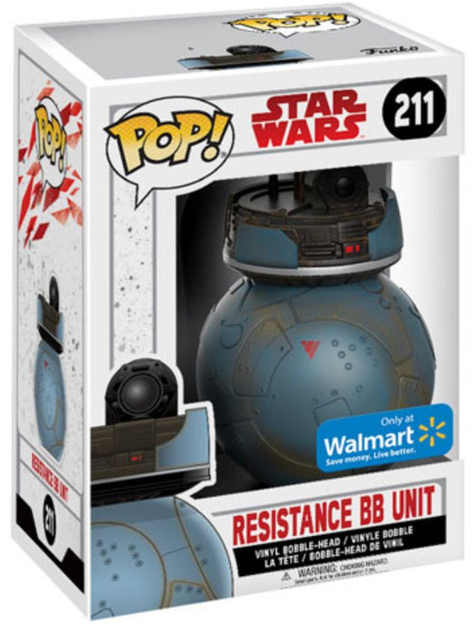 Star Wars: Resistance BB Unit #211 (Walmart Exclusive) - In Box - Funko Pop