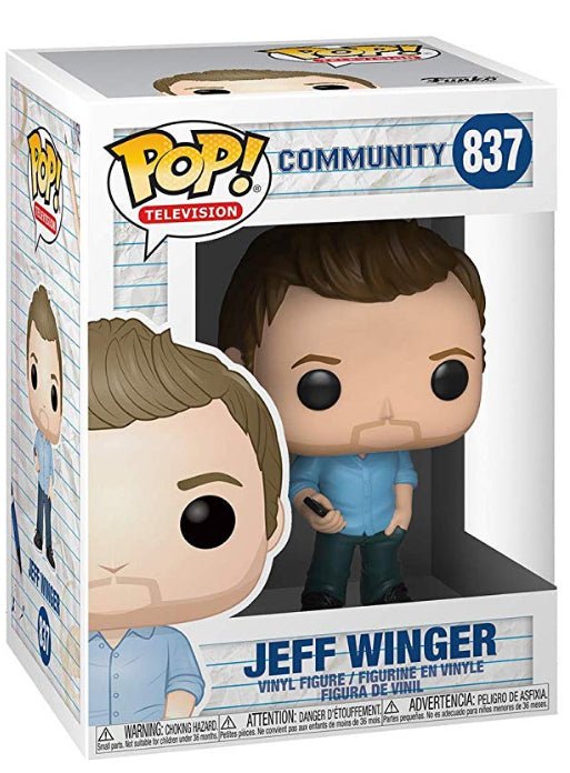 Community: Jeff Winger #837 - In Box - Funko Pop