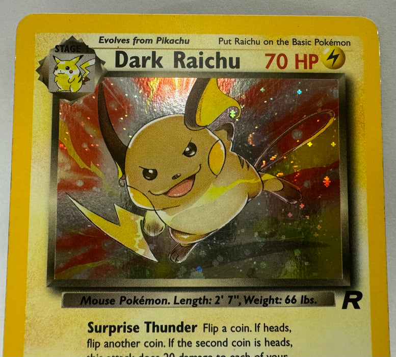 Dark Raichu 83/82 - Team Rocket (TR) - Lightly Played