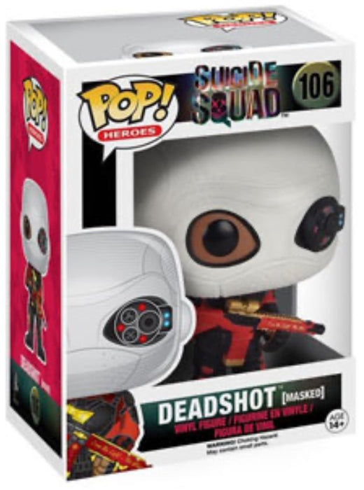 Suicide Squad: Deadshot (Masked) #106 - With Box - Funko Pop