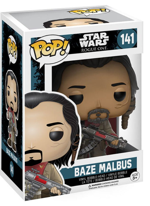 Star Wars: Baze Malbus #141 - With Box - Funko Pop