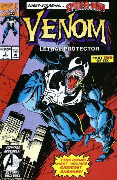 Venom: Lethal Protector #2 Direct Edition (1993)