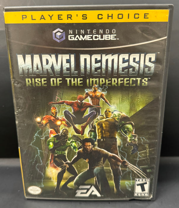 Marvel Nemesis Rise of the Imperfects (Player's Choice) - Box And Disc Only - Nintendo Gamecube