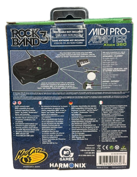 Rock Band 3 MIDI Pro Adapter (Pre-Owned) - Xbox 360