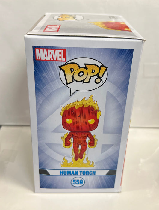 Marvel Fantastic Four: Human Torch #559 - In Box - Funko Pop