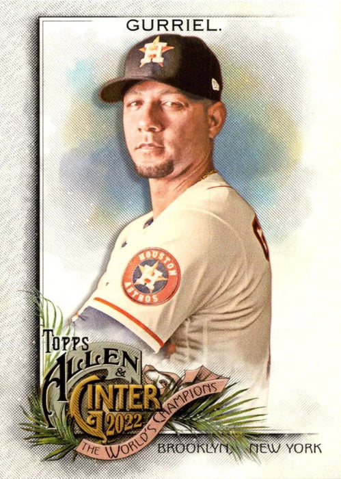 2022 Topps Allen & Ginter Yuli Gurriel #103