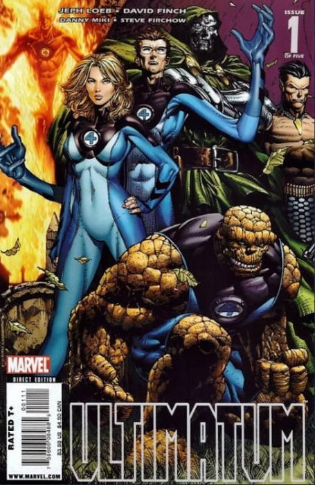 Ultimatum #1 David Finch Cover (2009)