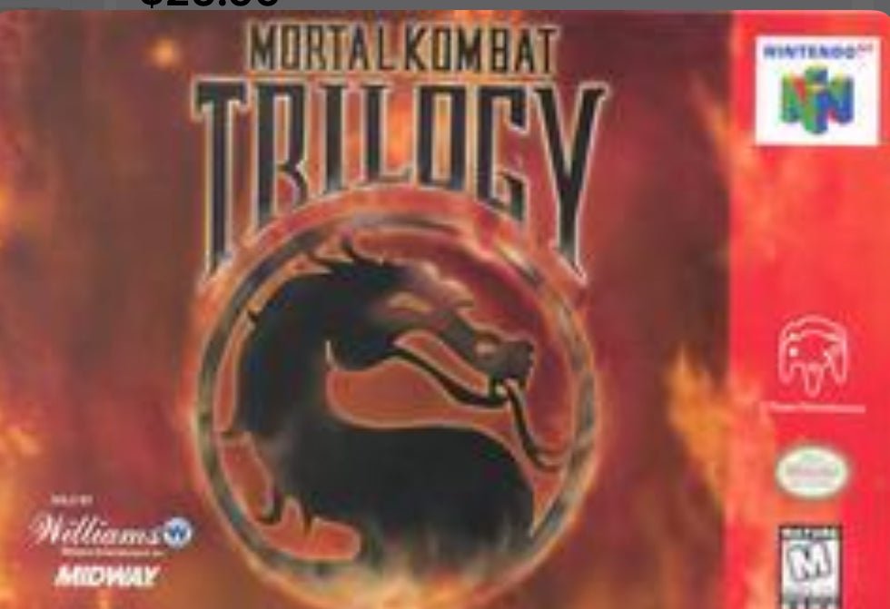 Mortal Kombat Trilogy - Cart Only - Nintendo 64