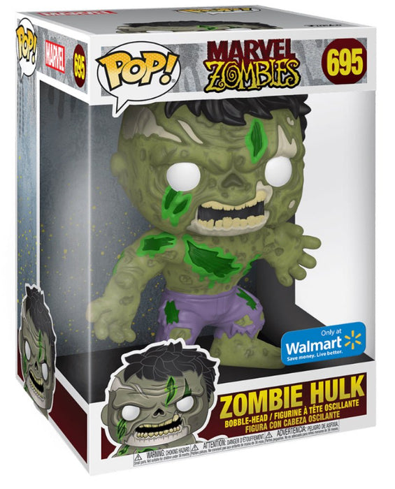 Marvel Zombies: Zombie Hulk #695 (Jumbo) (Walmart Exclusive) - With Box - Funko Pop