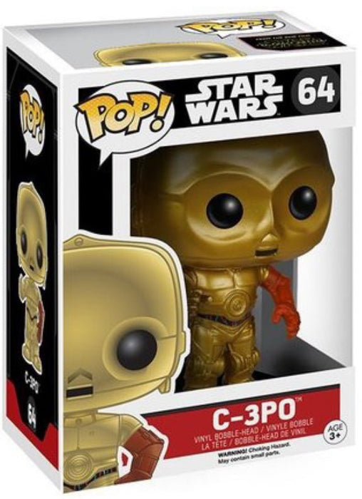 Star Wars: C-3PO #64 - With Box - Funko Pop